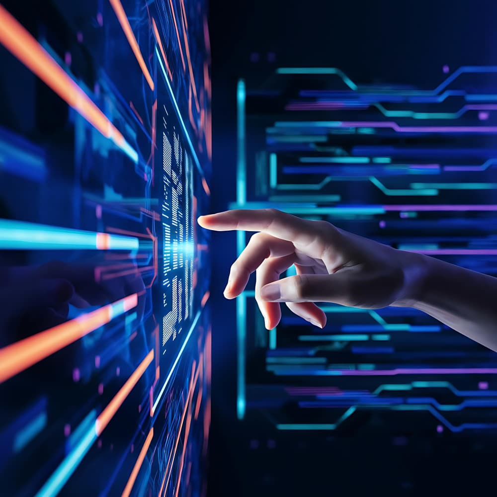 Transforming Education with AI Background